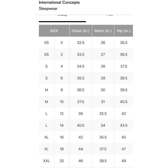 I.N.C. International Concepts Satin Long Pajama Set, Red Women’s XXL - Picture 5 of 7